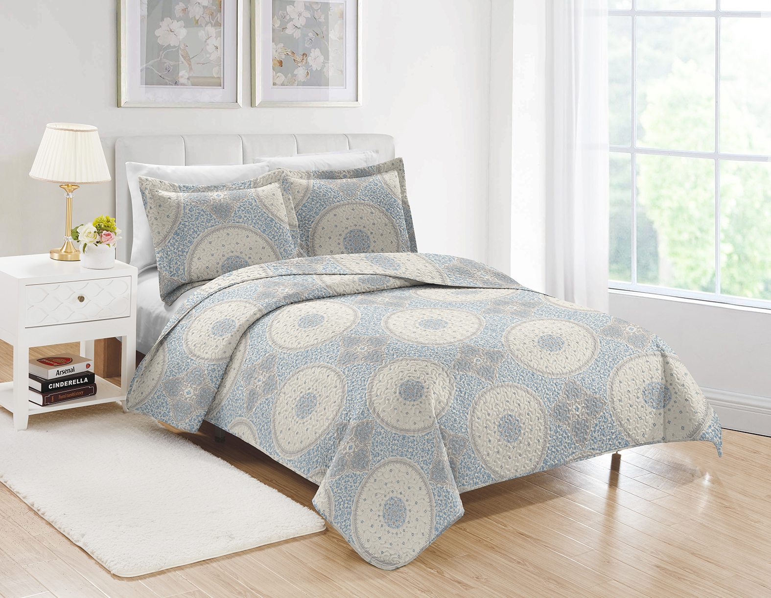 Ultrasonic bedspread set