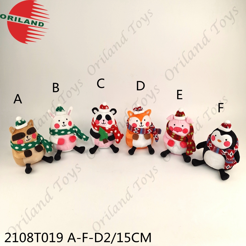 Christmas plush toy stuffed animals custom soft toy