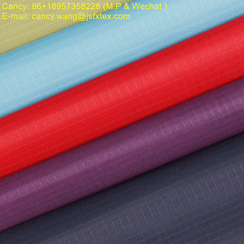 4mm Ribstop Oxford Fabric Uly Coated