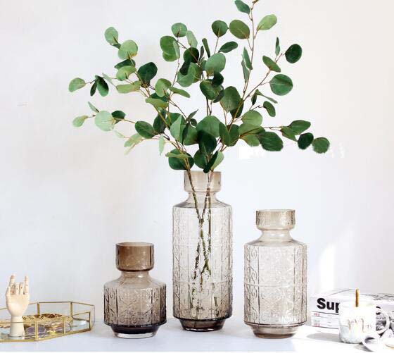 Color Glass vase