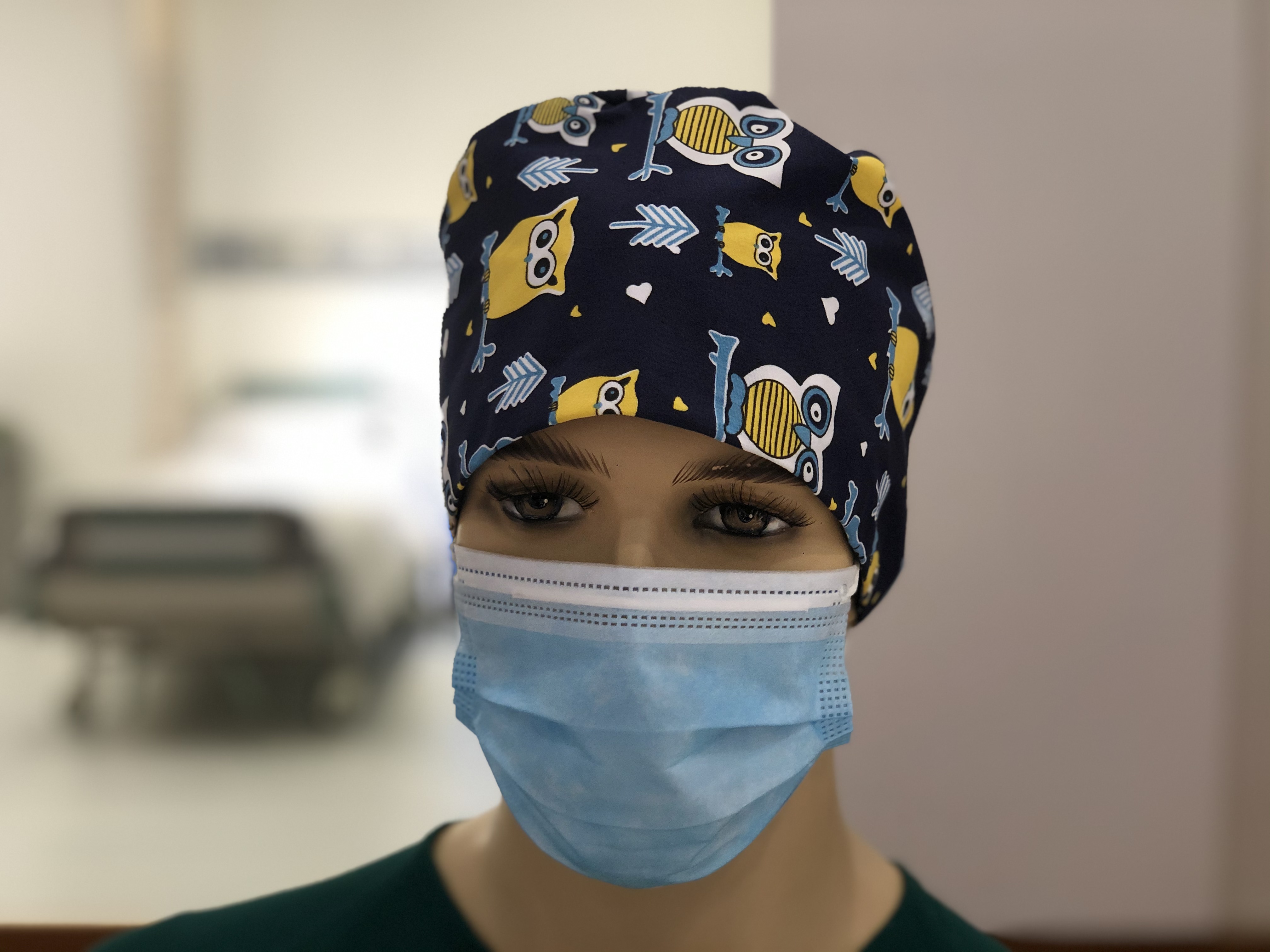 medical printed surgical caps