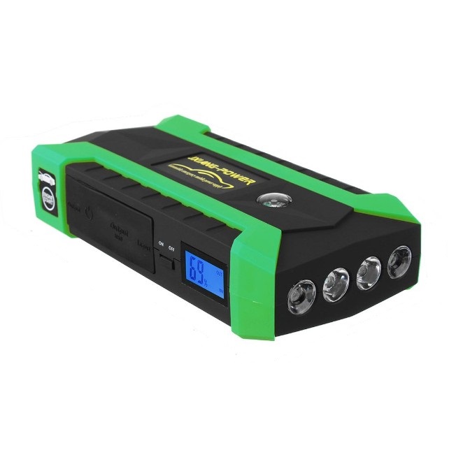 Car 89800mAh 12V 600A 4 USB High Capacity LED Light Muti function Portable Battery Booster Charger Power Bank Jump Starter