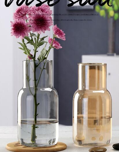 Grey Color Lily Vase