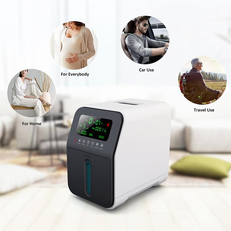 Portable Oxygen Concentrator 1-7l Medical Portable Medical Apparatus Home Use Oxygen Machine