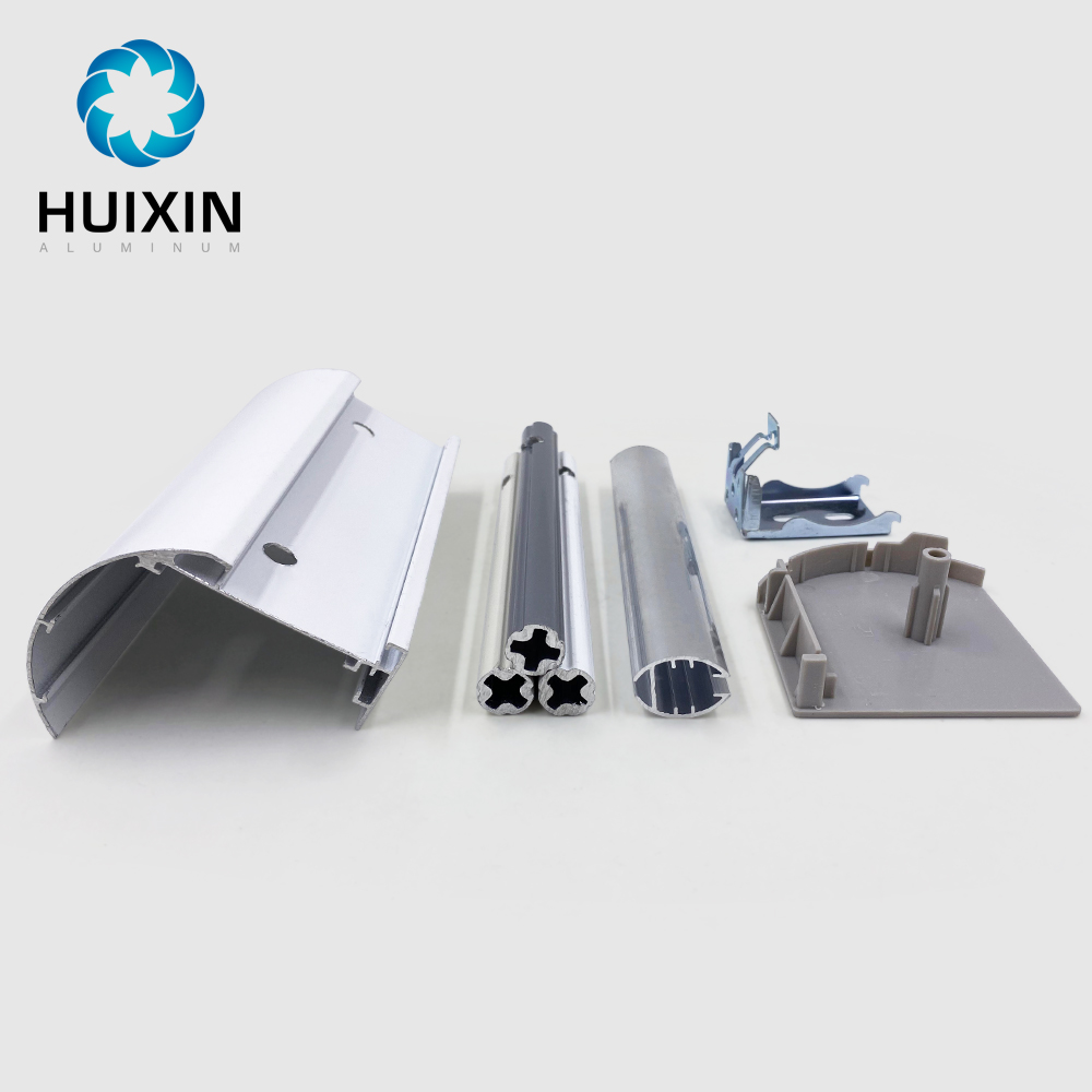 Curved Thin Curtain Track Aluminum Track