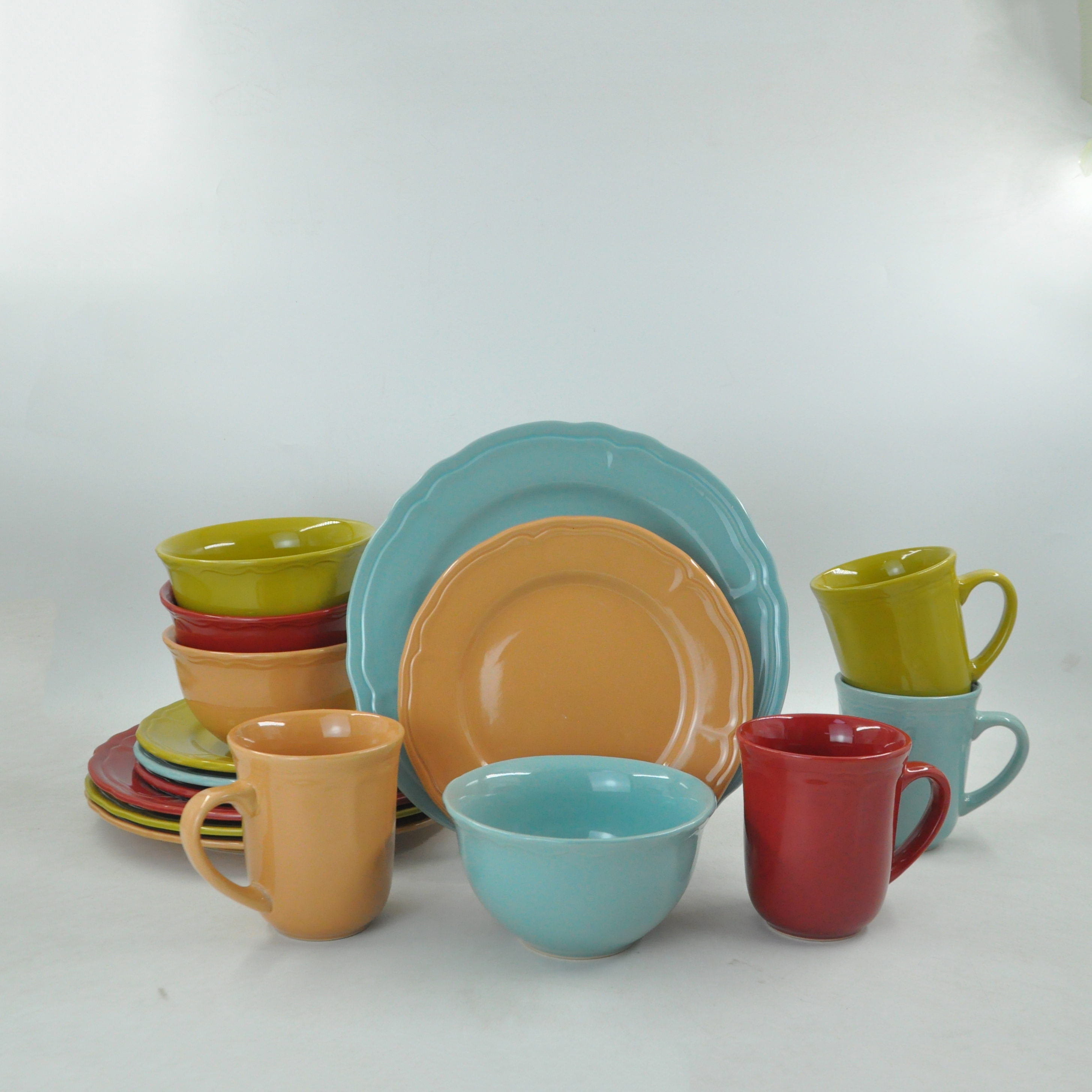 Wholesale High Quality Western Ceramic Dinnerware Customized Packing