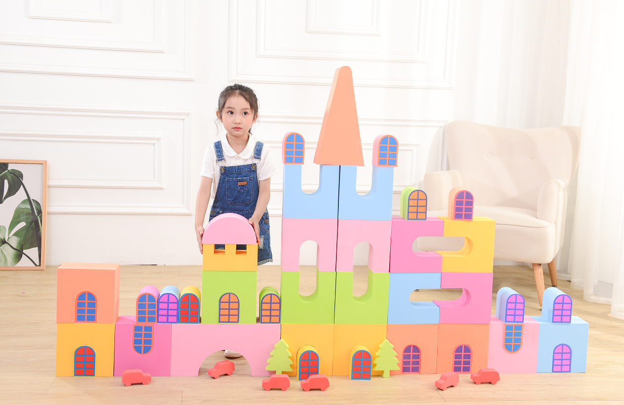 Surf Eva Print Building Block