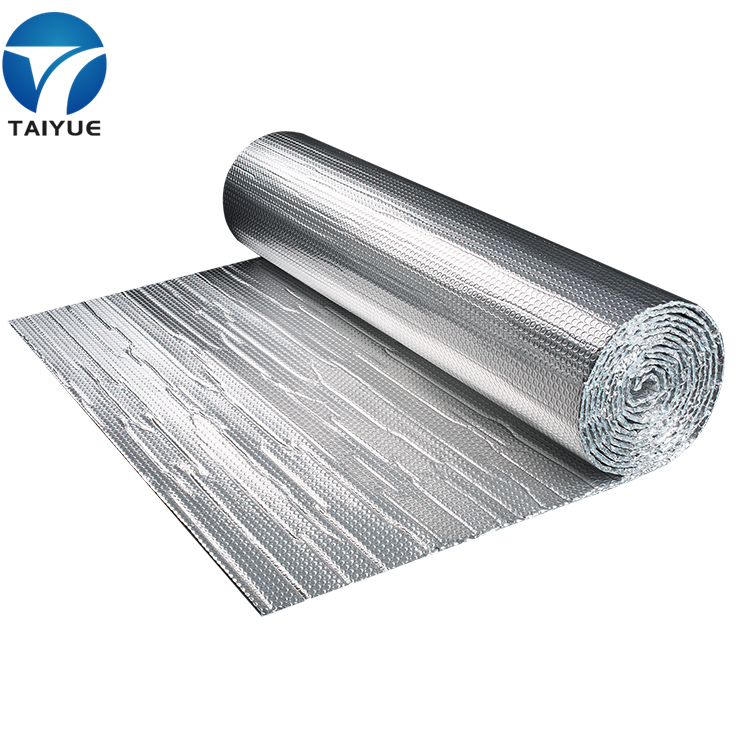 TY double-sided pure aluminum double-layer bubble roof thermal insulation material