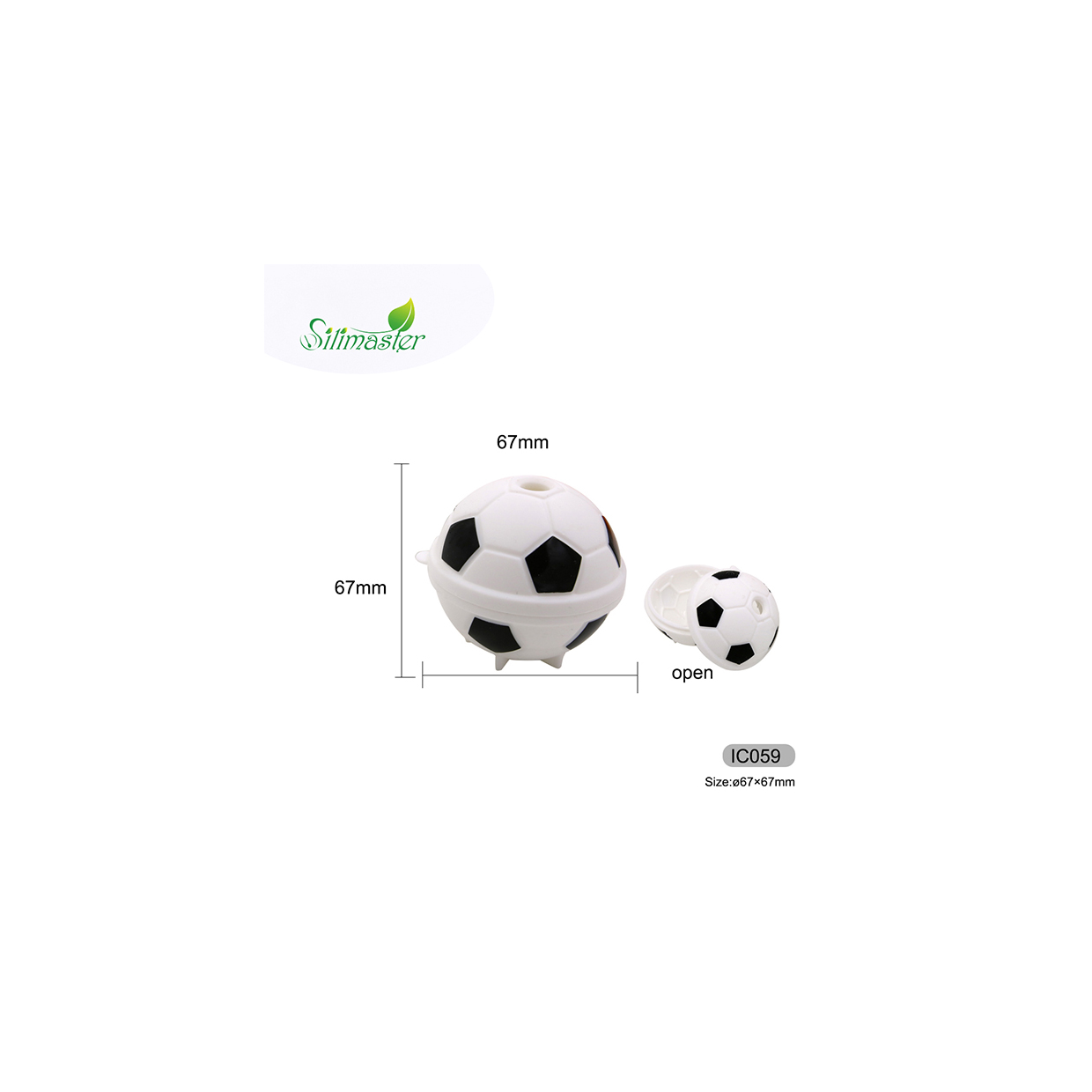 IC059 Football shape Ice ball