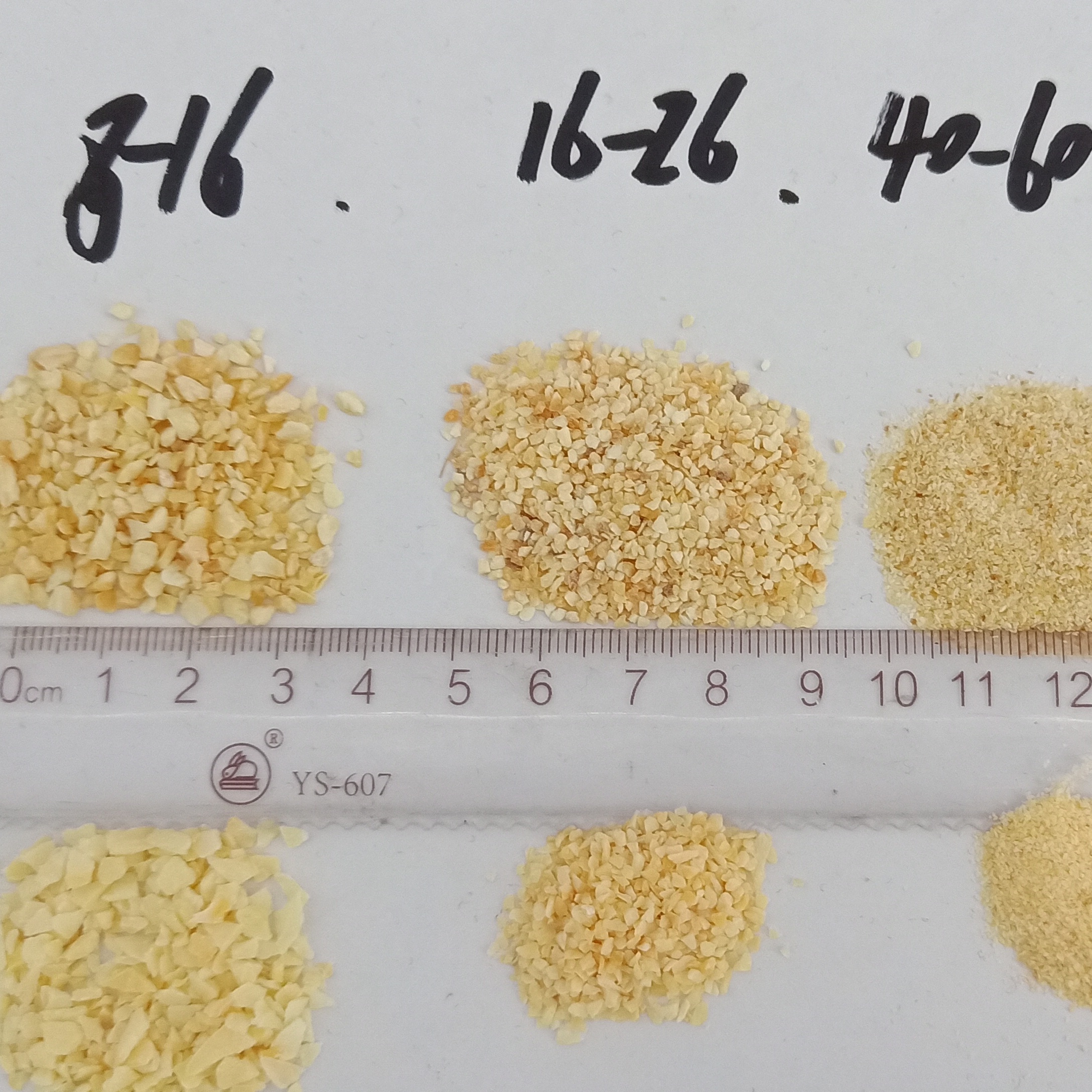 Dehydrated Garlic Granule 8-16,16-26,26-40,40-60 Mesh For Sal