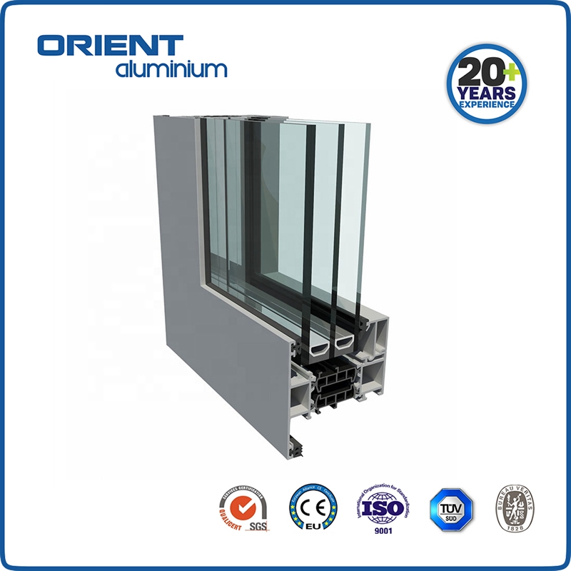 China Manufcture Extrusion Aluminium Alloy Sliding Profile For Window And Door