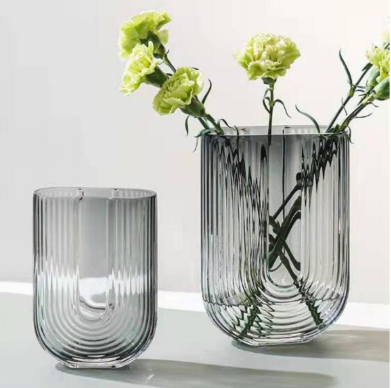 Hand made color glass vase