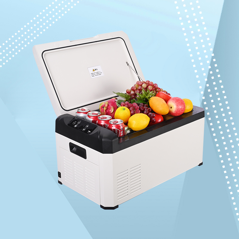 Puneda 12v/24v 22l Portable Camping Compressor Fridge Freezer For Cars