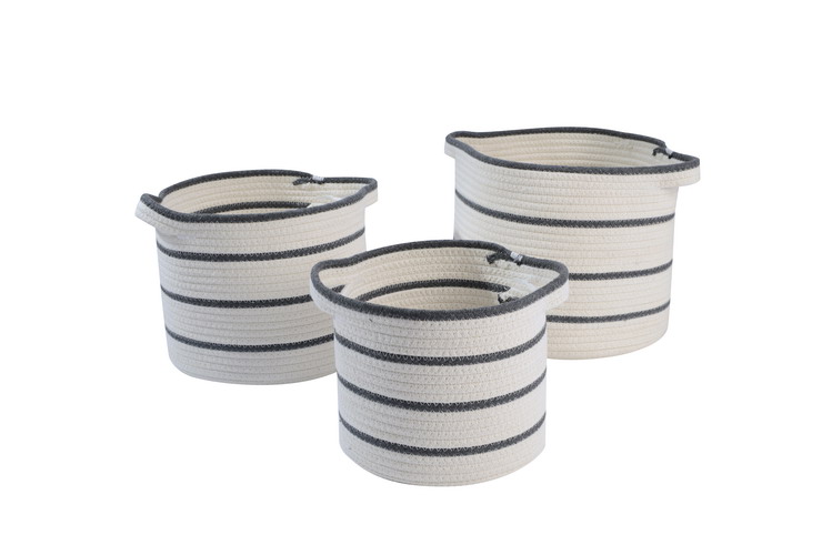 Cotton rope storage baskets - GRS