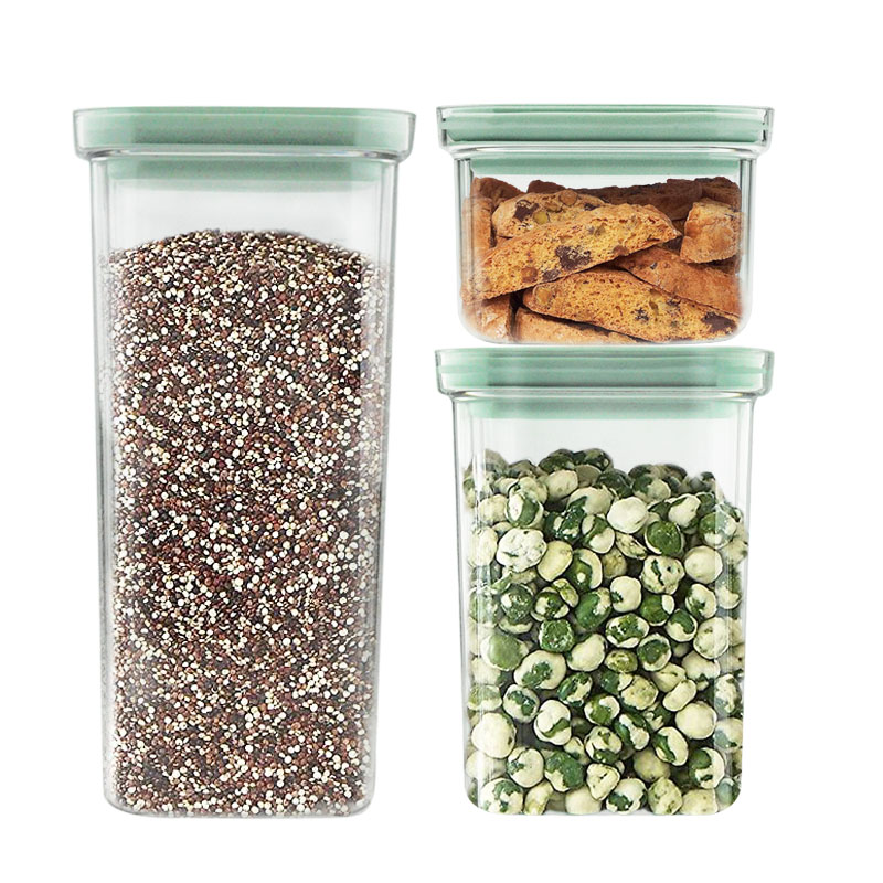 Clear BPA Free Air Tight Dry Food Storage Containers
