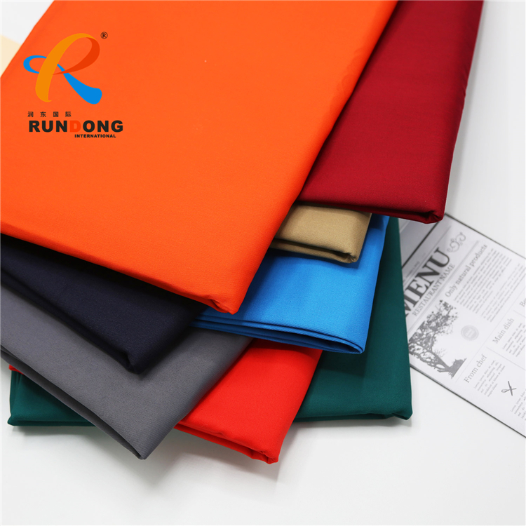 shandong rundong textile polyester and cotton double-ply yarn twill fabric
