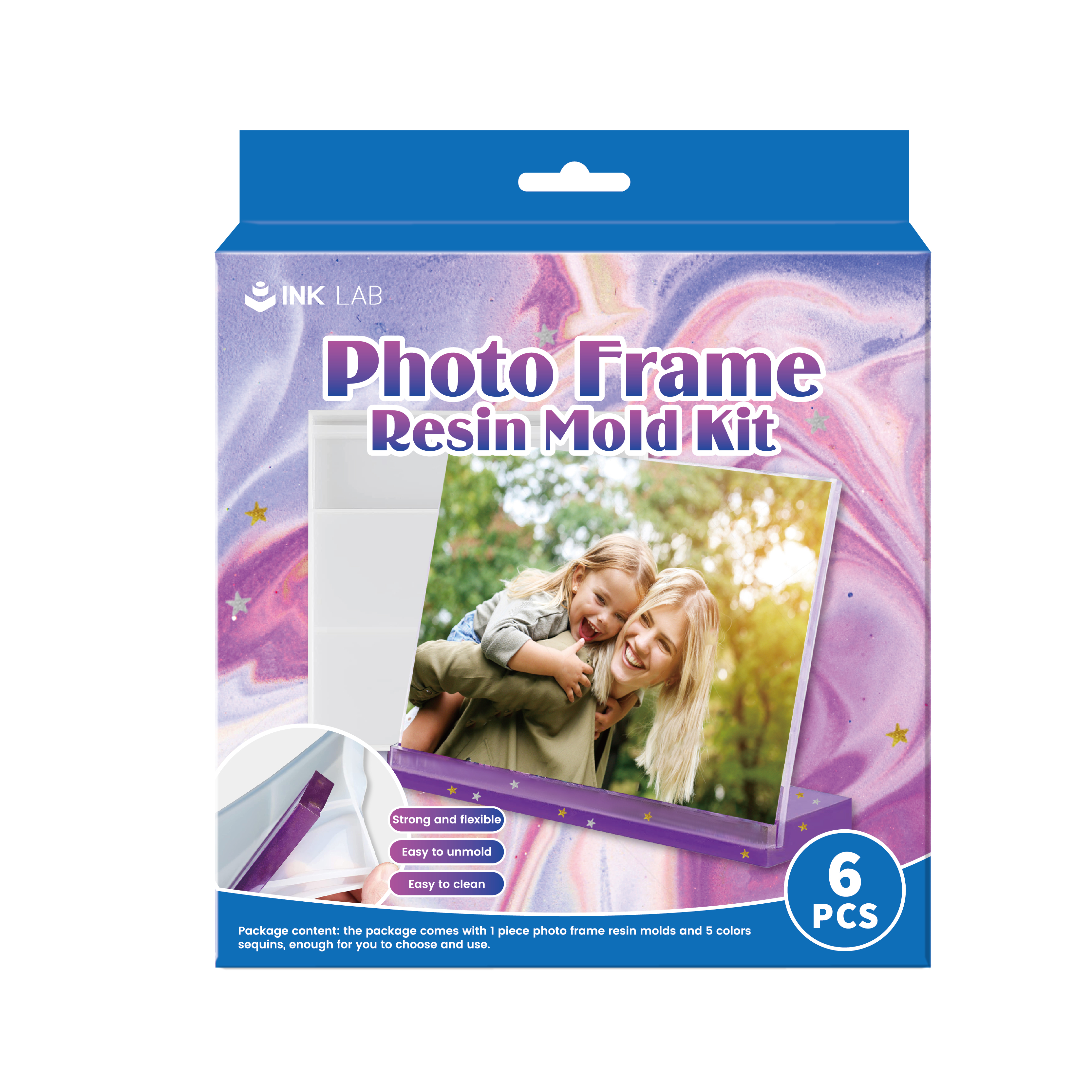 Photo Frame Resin Mold Kit