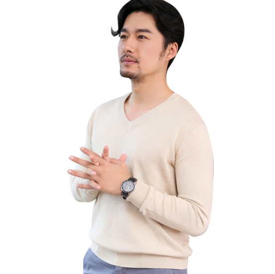 Man's knitting base shirt