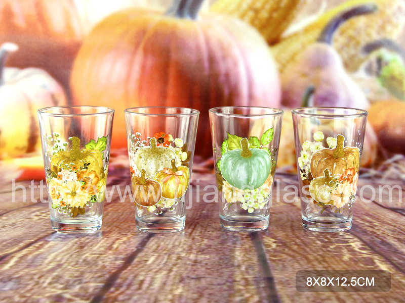 Harvest glass cup