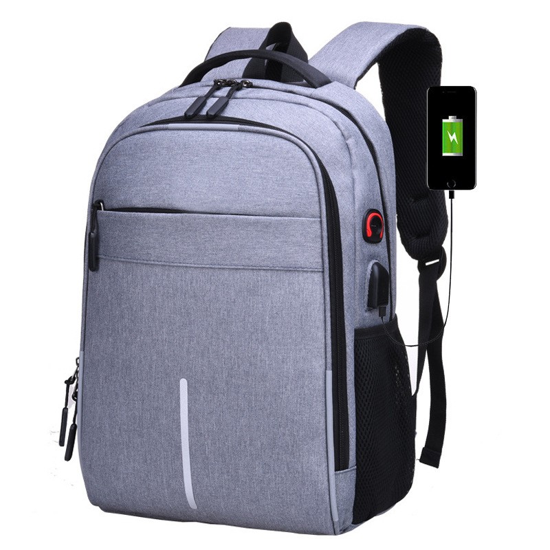 Multifunctional male anti-theft backpack female computer backpack USB charging backpack student travel waterproof leisure school bag