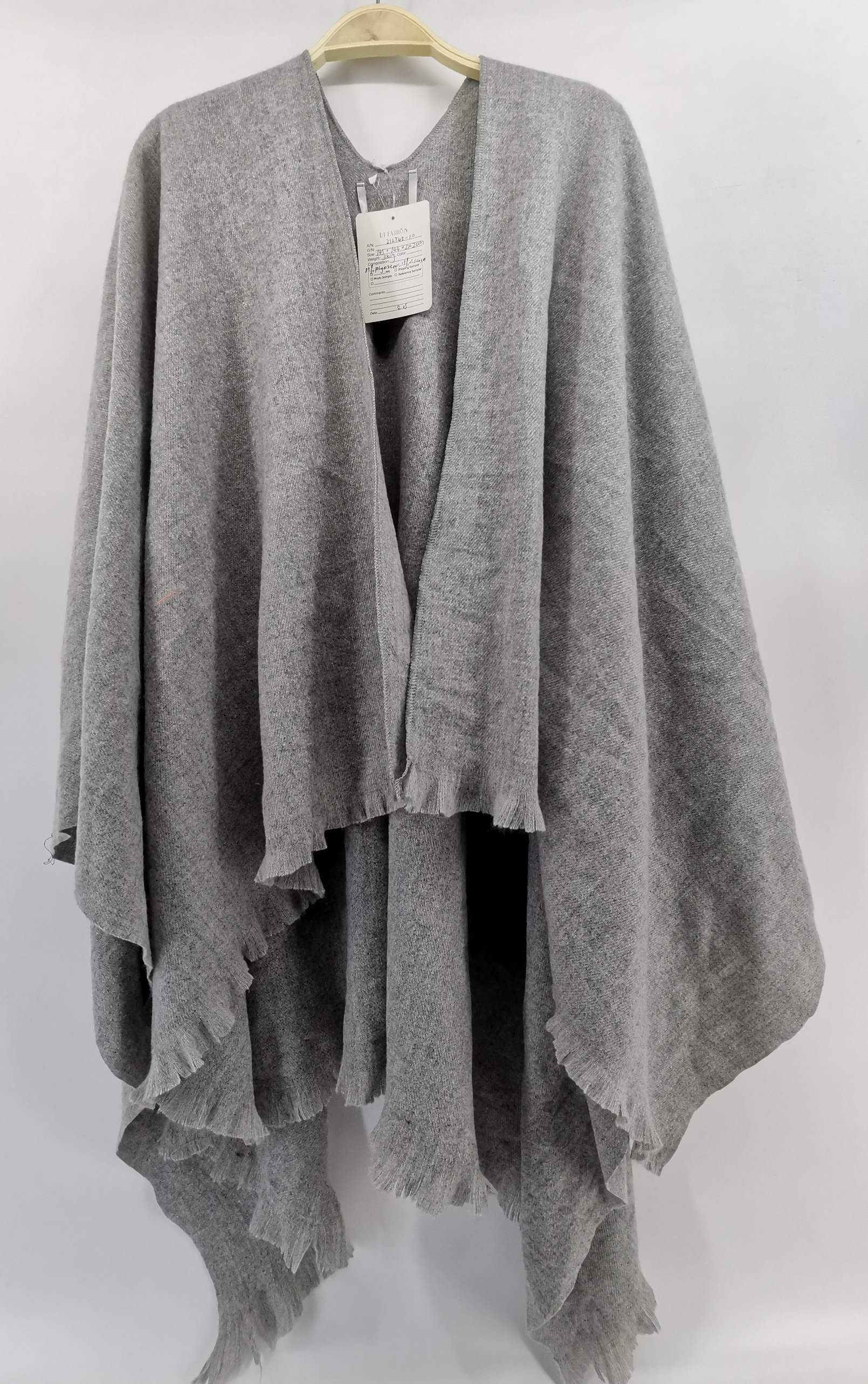 woven poncho