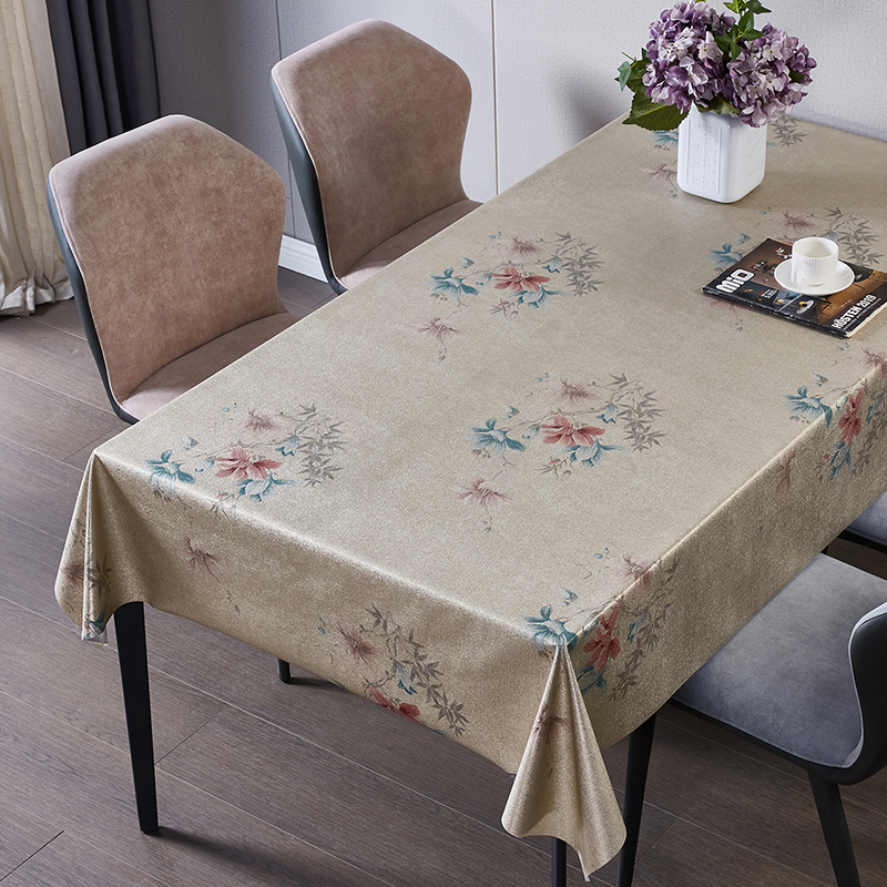 Metallic Series Table Cloth ( with polyester backing)