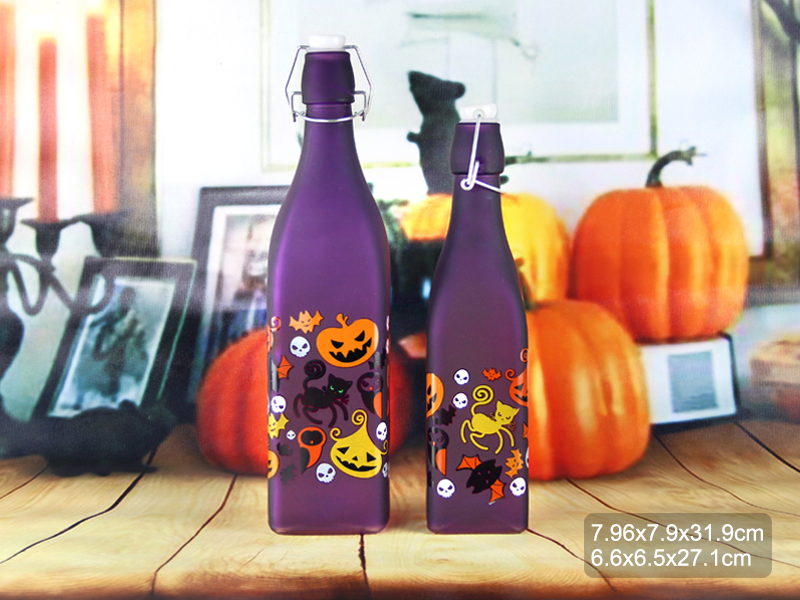 glass bottle