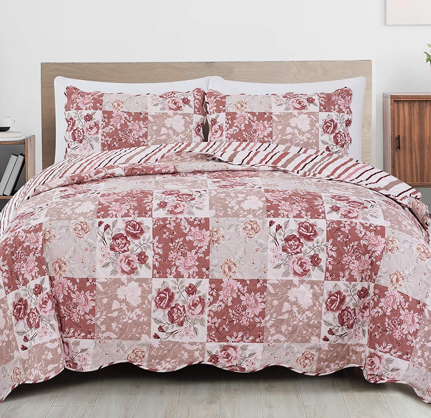 High quality portable crib bedding unicorn pattern baby girl cot quilts bedspread