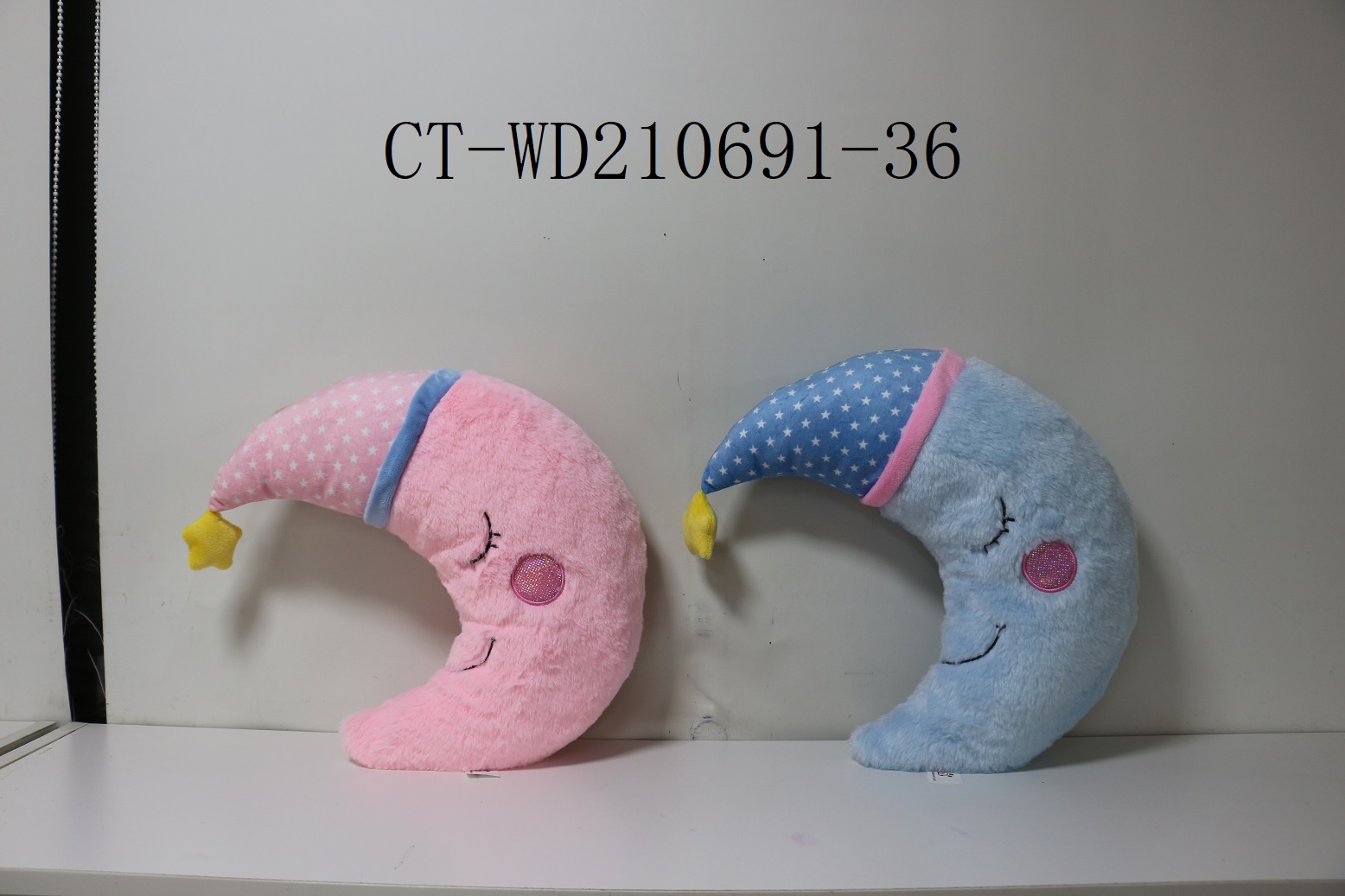 Plush moon cushion/pillow