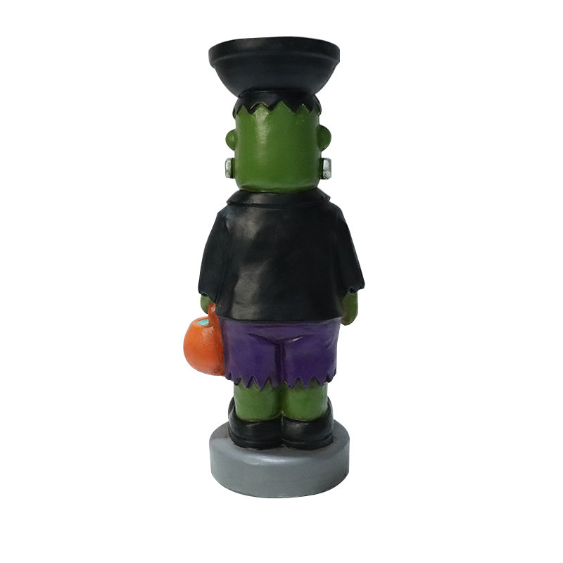 Halloween Portrait creative candlestick resin crafts epoxy resin table resin decor halloween home decorations