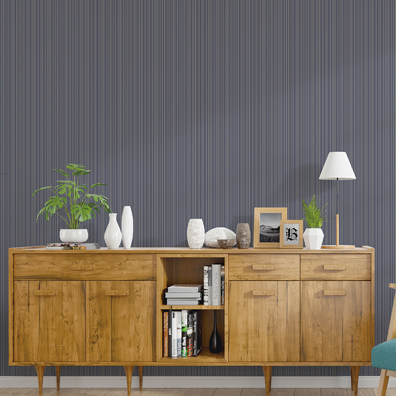 Classic Stripes Vinyl Wallpapers