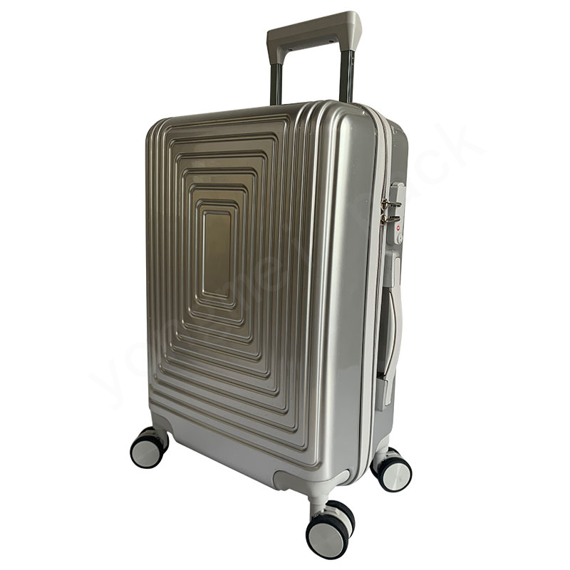 Luggage Trolley Luggage ABS+pc Case Aluminum Tie Rod