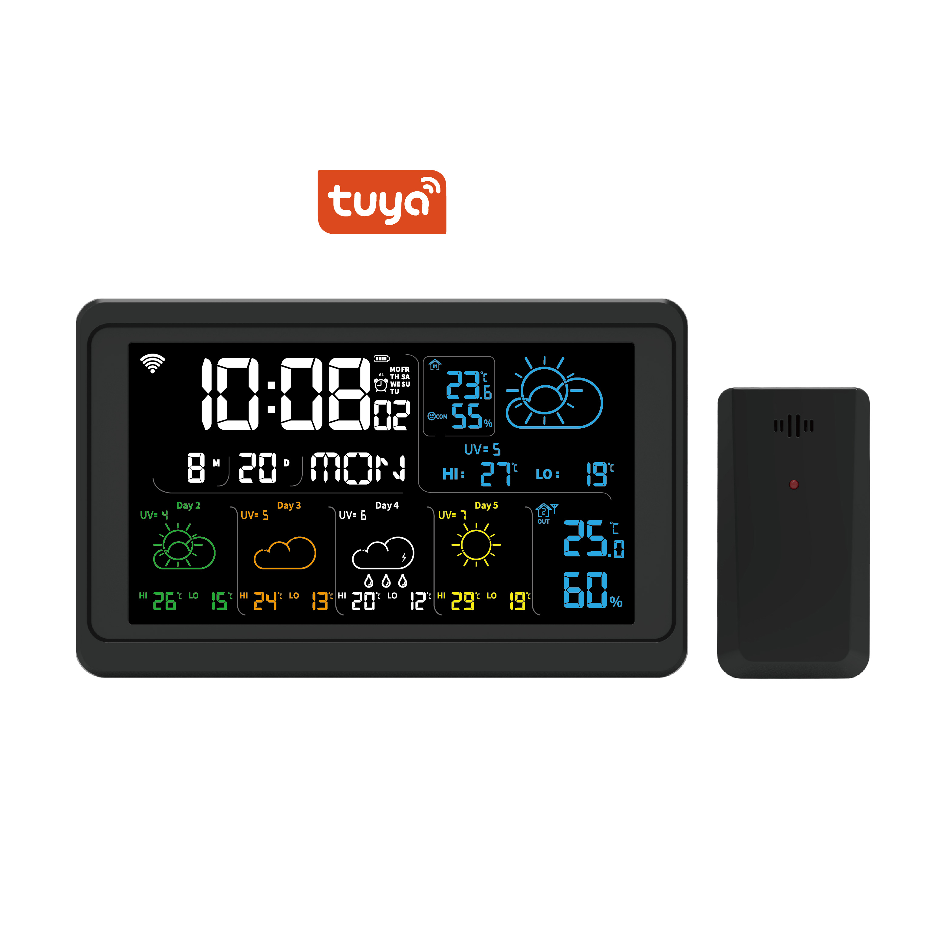 EWE86100 wireless weather station suppot"Tuya"app