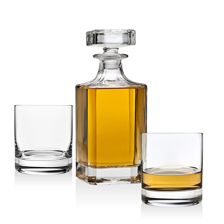 Whisky cheap lead-free glass crystal glass decanter