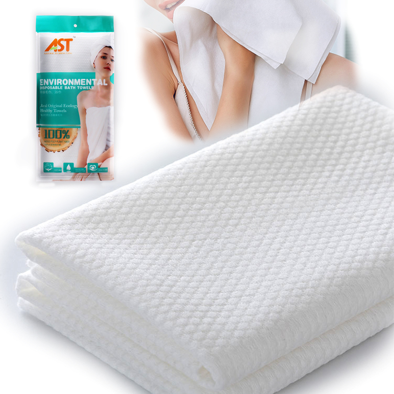 Disposable Eco-friendly Hair Bath Towel For Hotel,Spa,Beach,Sauna,Travel,Gym Non Woven Disposable Bath Towel Cotton Towels