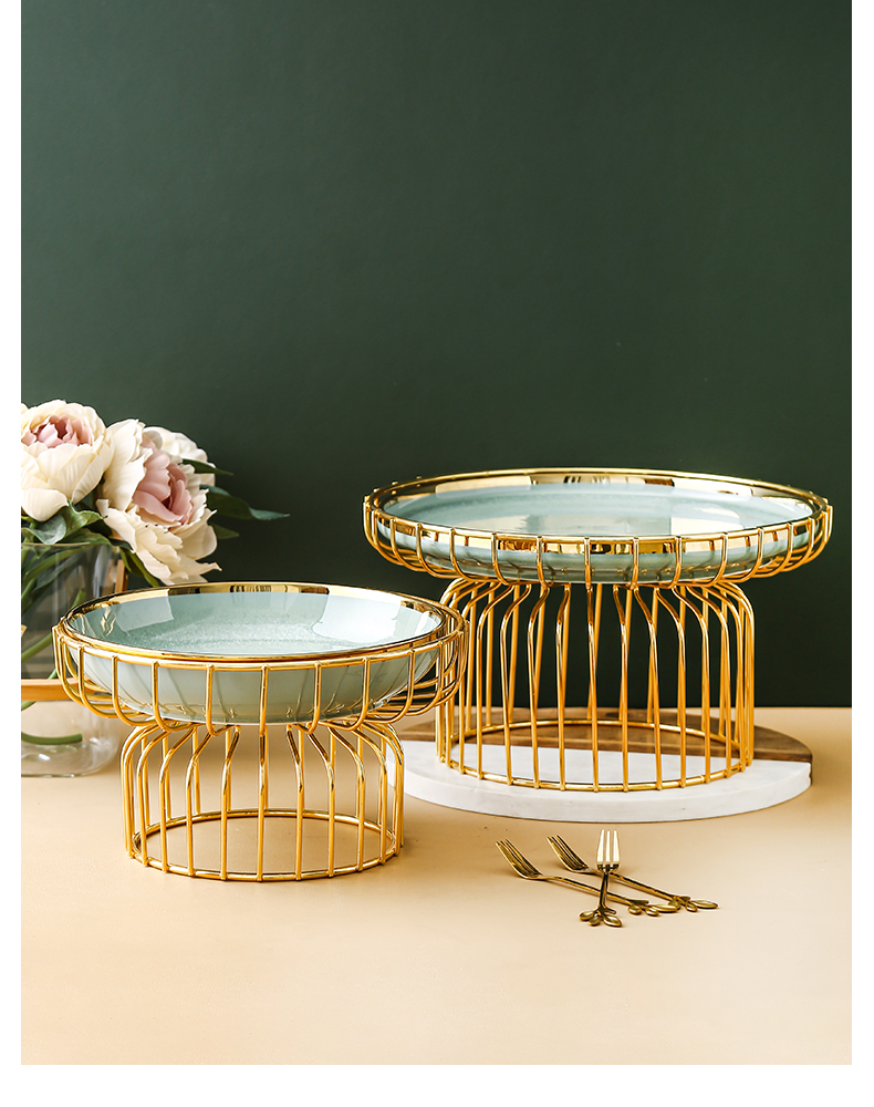 plate with stand