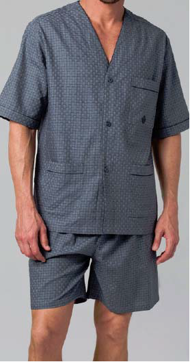 100%cotton men's woven pajamas