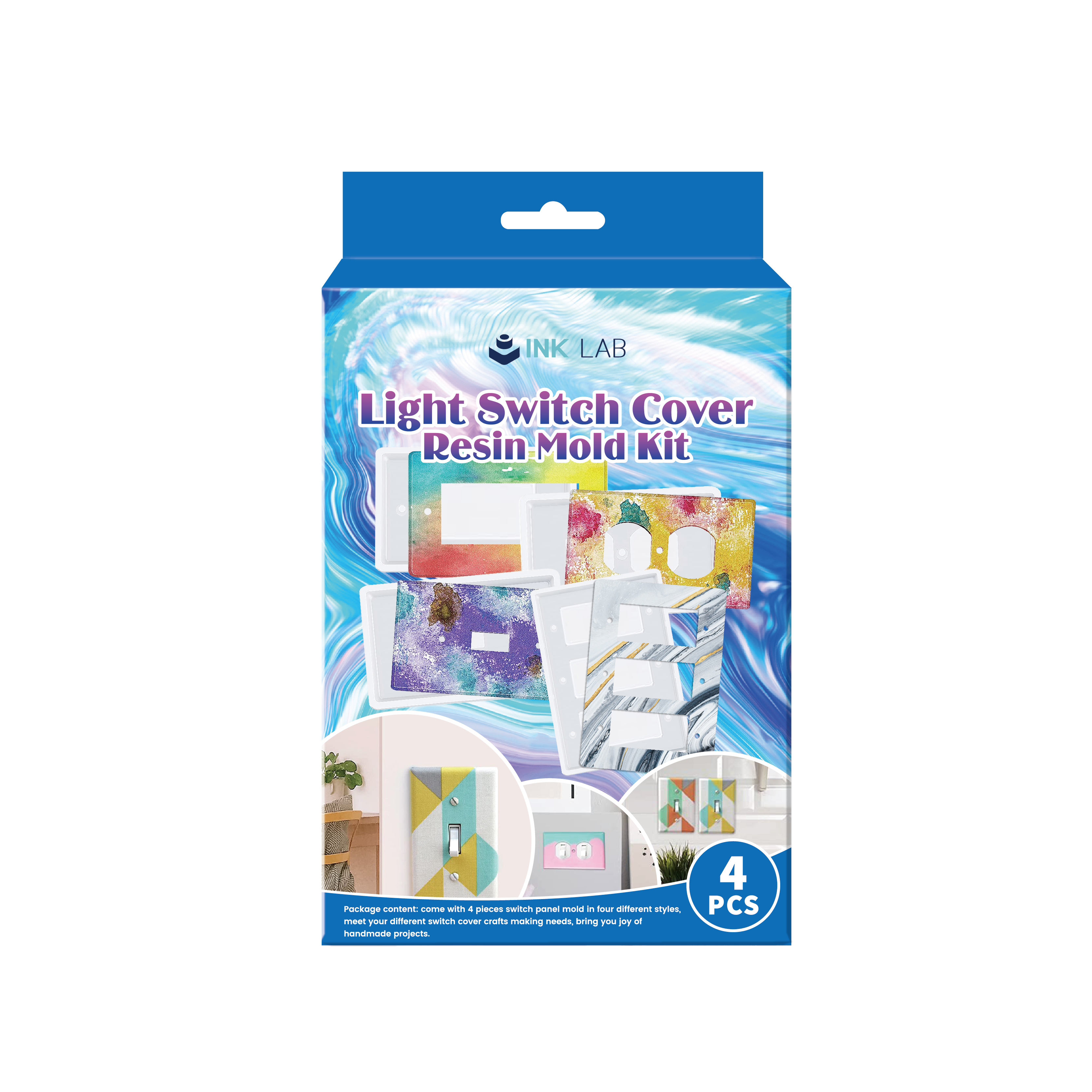 Light Switch Cover Resin Mold Kit