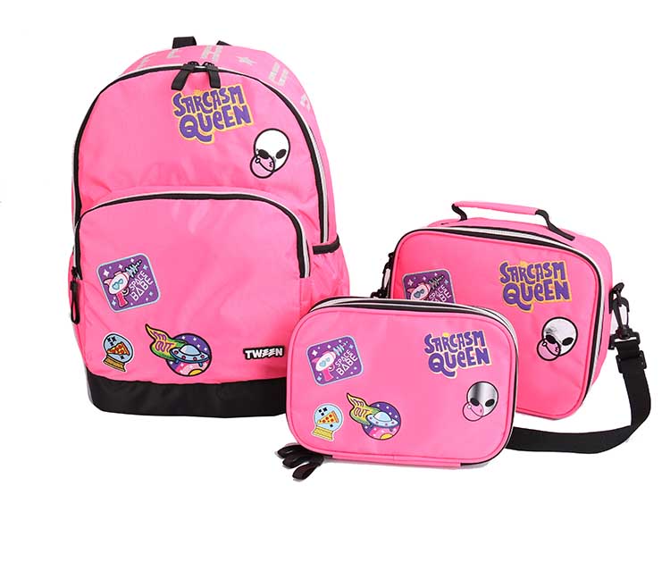 School bag sets lunch bag pencil bag