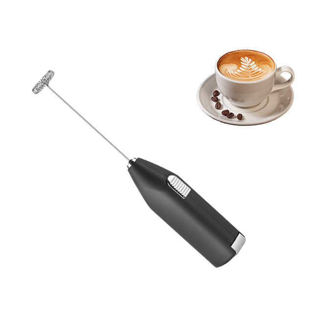 Electric whisk milk bubble