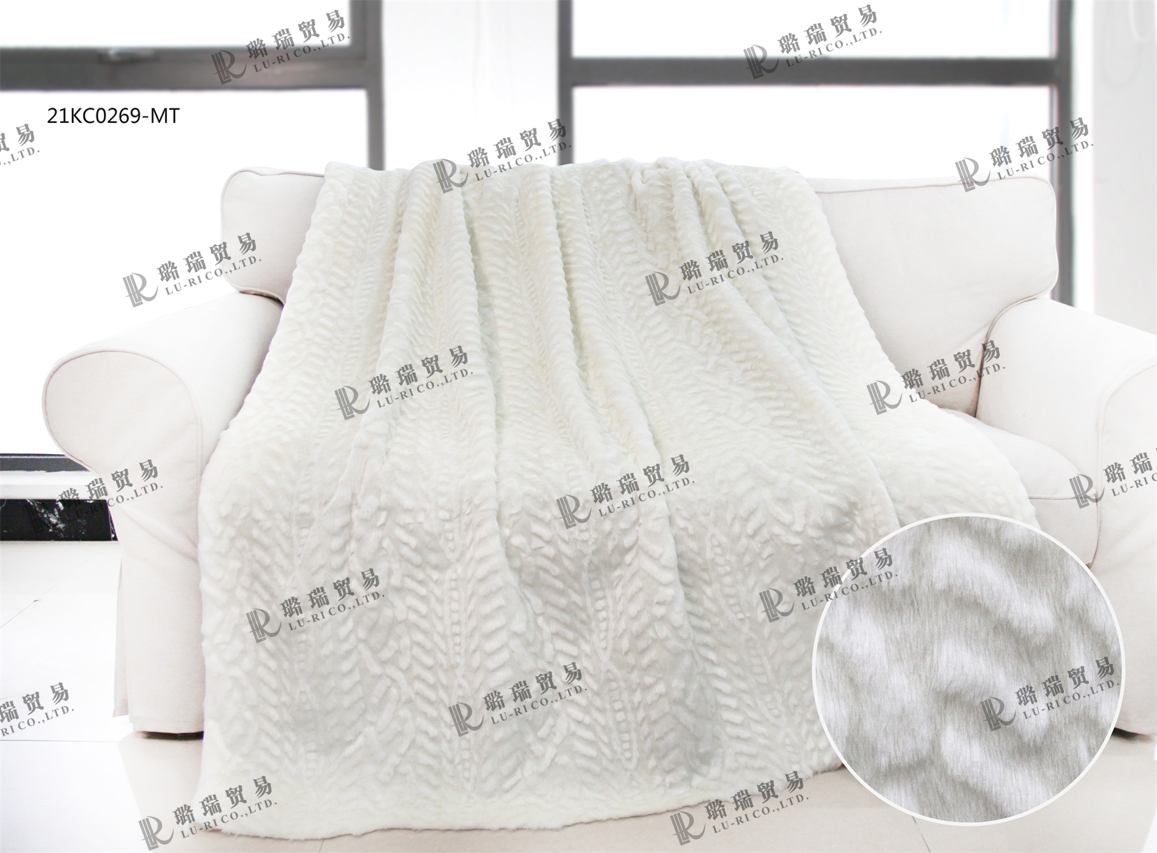 Faux Fur Throw