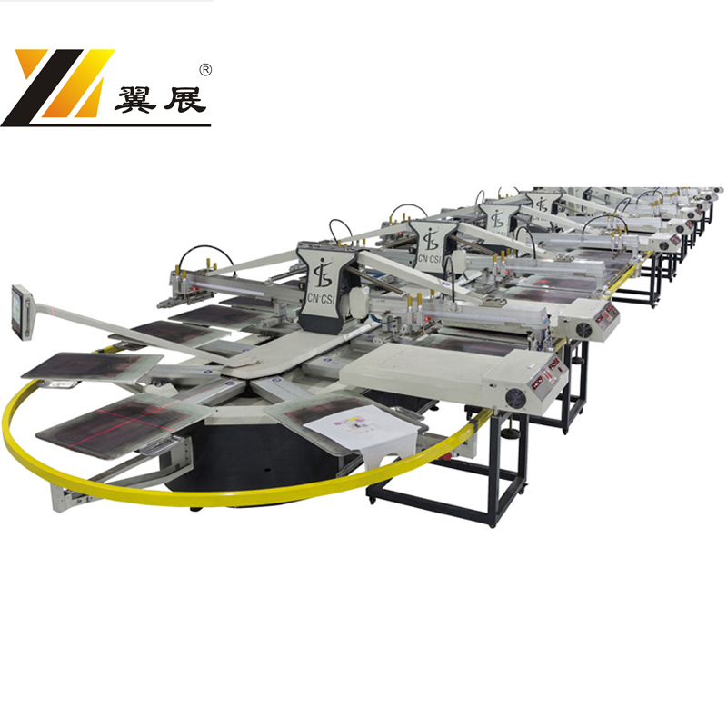 SPO Series Oval Silk Screen Printing Machine For Shoe Upper