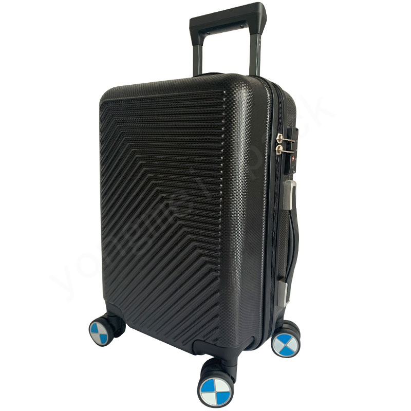 Luggage Trolley Luggage ABS+pc Case Aluminum Tie Rod