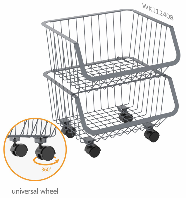 4 tier storage basket