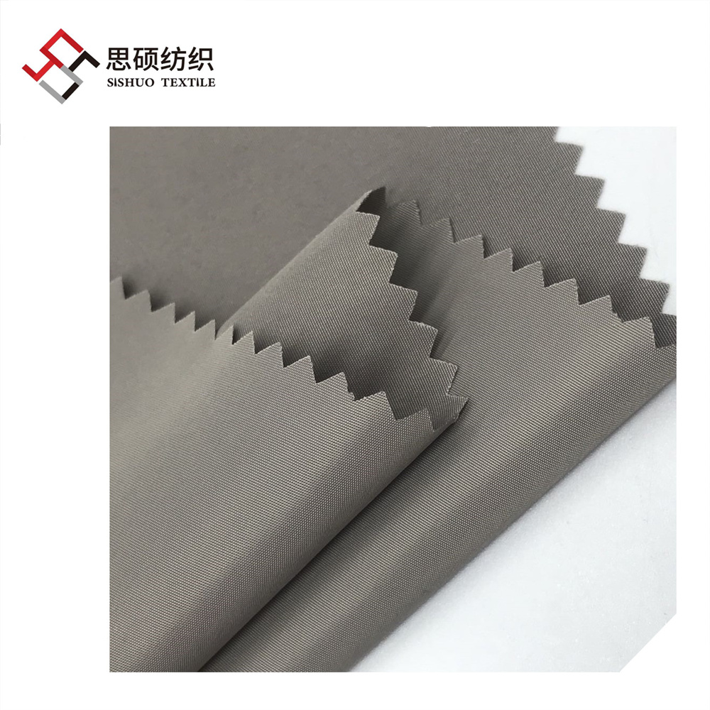 75D fake memory PU coated fabric for outdoor jacket down coat
