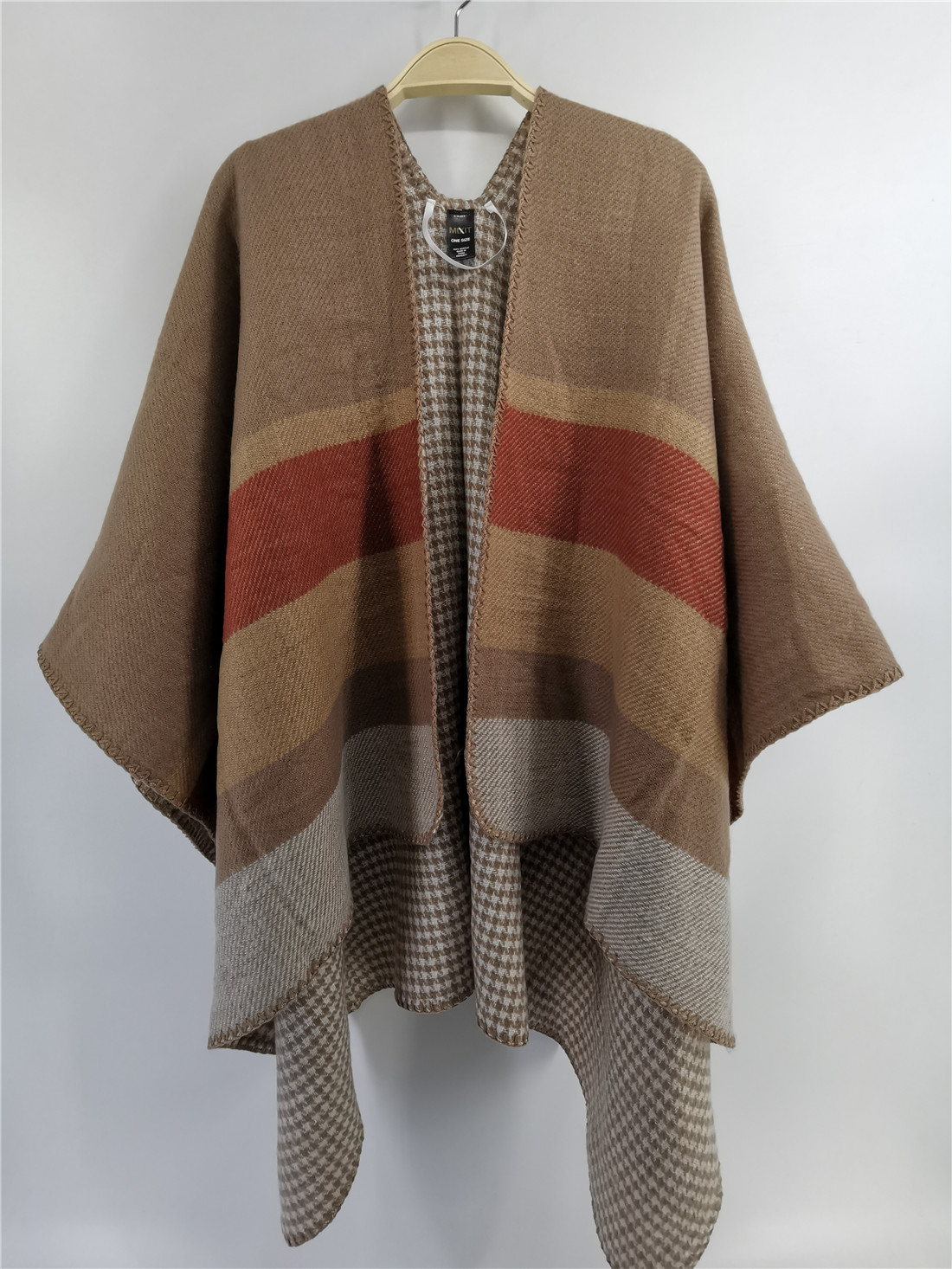 woven poncho