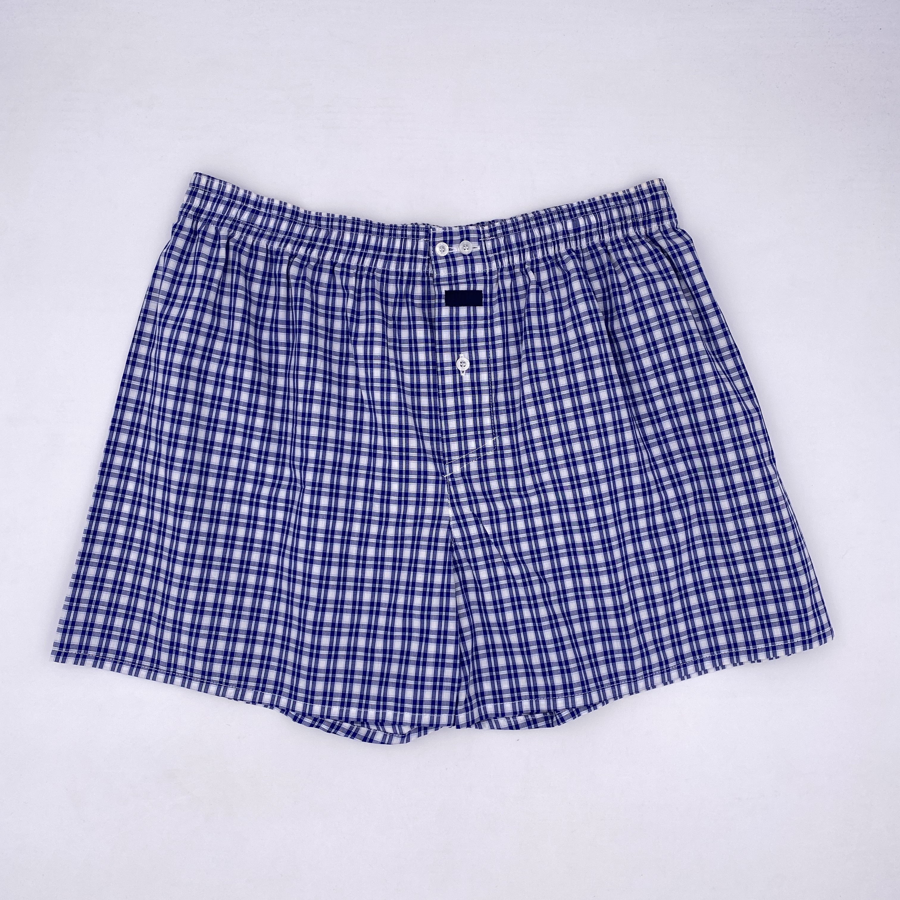 100%cotton men's woven boxer