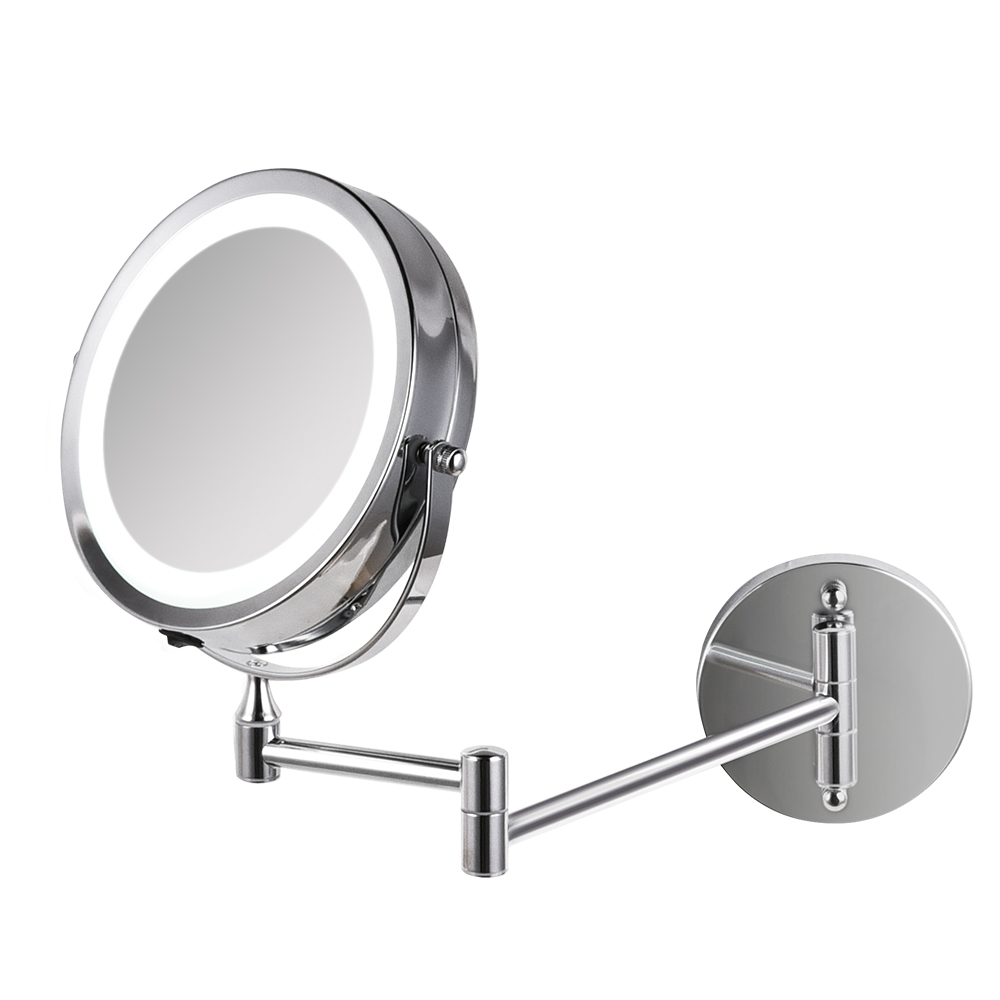 Hot Selling LED Shaving Wall Mounted Bathroom Makeup Mirror