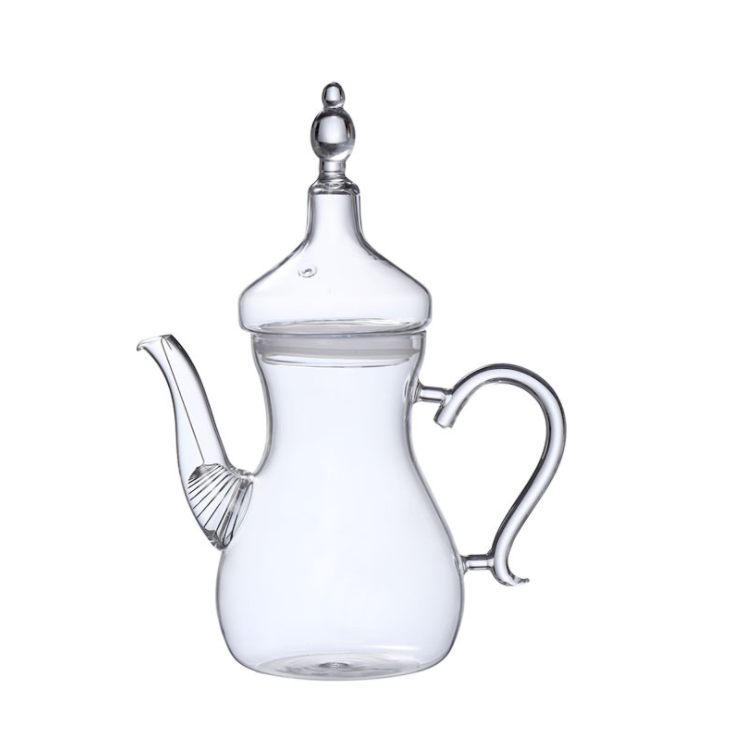 High Borosilicate Glass Arab style Tea Pot
