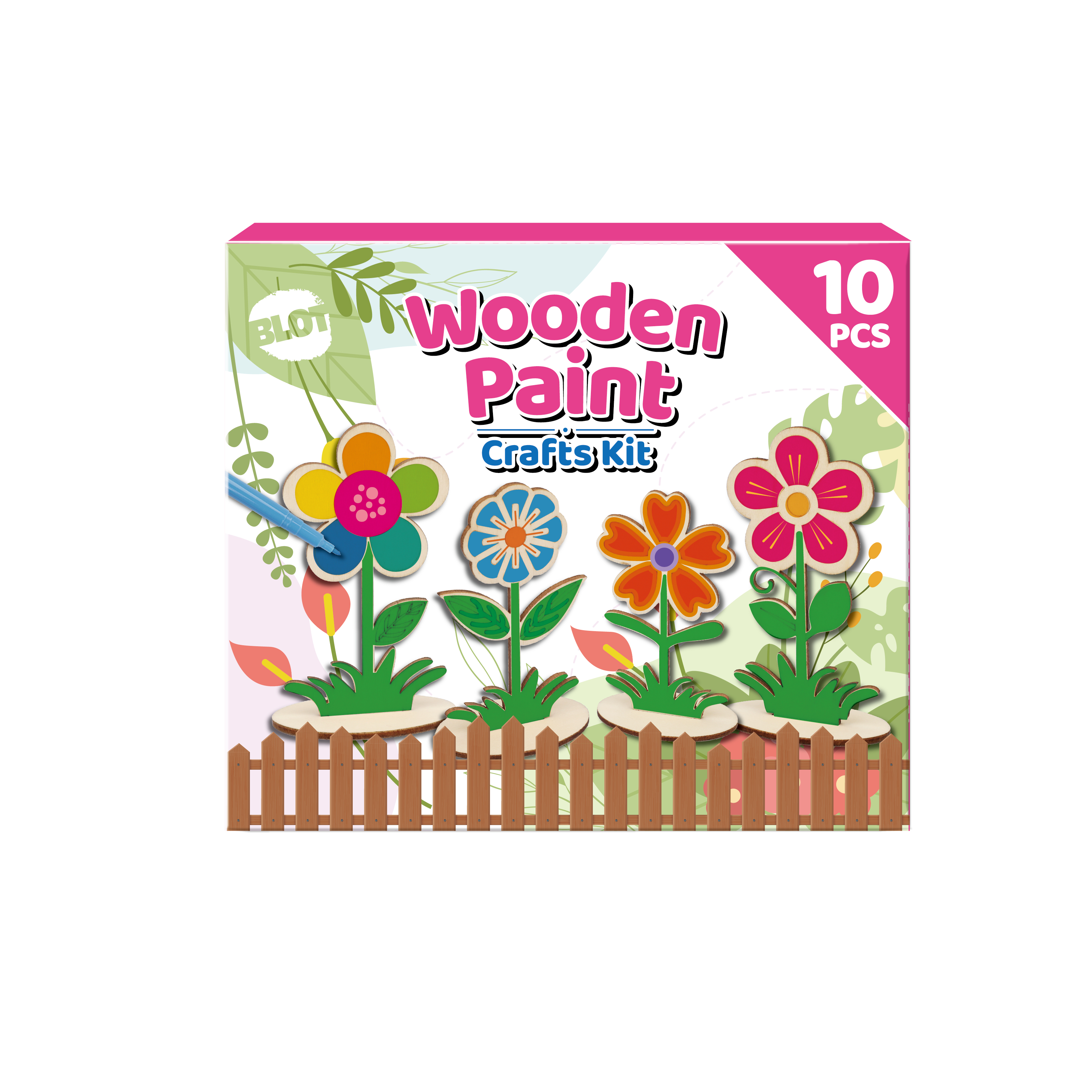 Wooden Paint Crafts Kit